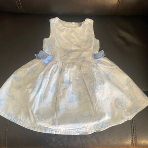 White and Blue Dress